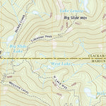 United States Geological Survey Bull of the Woods, OR (2020, 24000-Scale) digital map