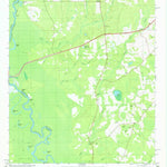 United States Geological Survey Bull Pond, SC-GA (1978, 24000-Scale) digital map