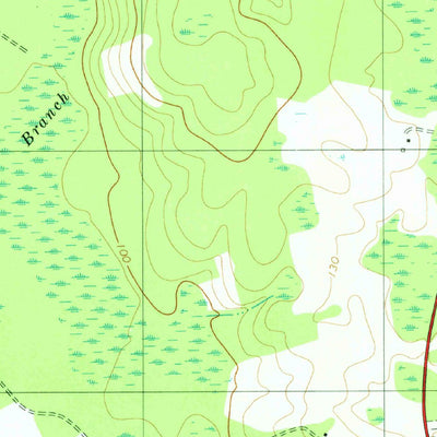 United States Geological Survey Bull Pond, SC-GA (1978, 24000-Scale) digital map