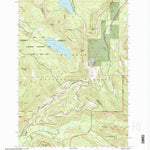 United States Geological Survey Bull Run Lake, OR (1997, 24000-Scale) digital map