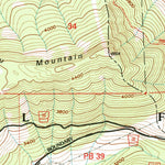 United States Geological Survey Bull Run Lake, OR (1997, 24000-Scale) digital map