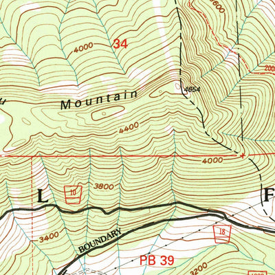 United States Geological Survey Bull Run Lake, OR (1997, 24000-Scale) digital map