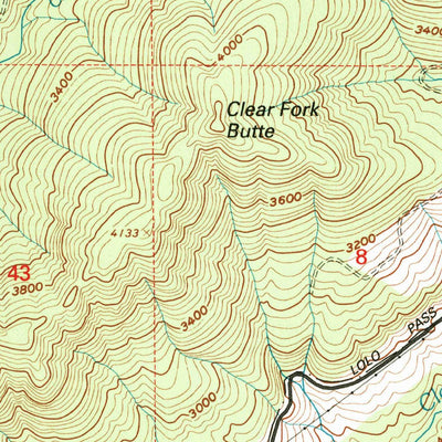 United States Geological Survey Bull Run Lake, OR (1997, 24000-Scale) digital map