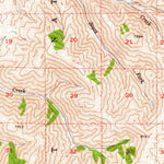 United States Geological Survey Bull Run, NV (1956, 62500-Scale) digital map