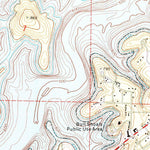 United States Geological Survey Bull Shoals, AR-MO (1972, 24000-Scale) digital map