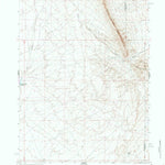 United States Geological Survey Bull Springs, WY (1960, 24000-Scale) digital map