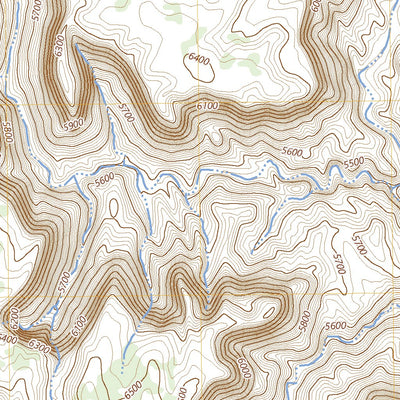 United States Geological Survey Bull Valley Gorge, UT (2023, 24000-Scale) digital map