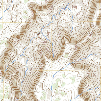 United States Geological Survey Bull Valley Gorge, UT (2023, 24000-Scale) digital map