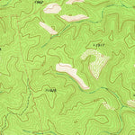 United States Geological Survey Bull Waterhole, TX (1974, 24000-Scale) digital map