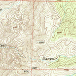 United States Geological Survey Bullard Peak, NM (1999, 24000-Scale) digital map