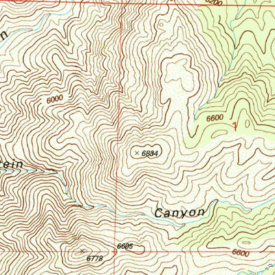 United States Geological Survey Bullard Peak, NM (1999, 24000-Scale) digital map