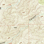 United States Geological Survey Bullard Peak, NM (1999, 24000-Scale) digital map