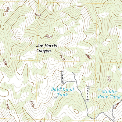 United States Geological Survey Bullard Peak, NM (2020, 24000-Scale) digital map