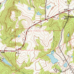 United States Geological Survey Bullard, TX (1973, 24000-Scale) digital map