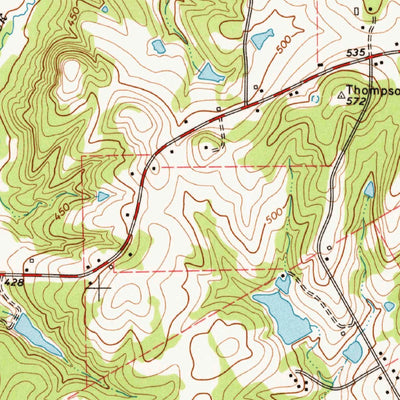 United States Geological Survey Bullard, TX (1973, 24000-Scale) digital map