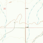 United States Geological Survey Bulldog Mesa, NM (1968, 24000-Scale) digital map