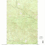 United States Geological Survey Bulldog Mountain, WA (1992, 24000-Scale) digital map