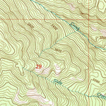 United States Geological Survey Bulldog Mountain, WA (1992, 24000-Scale) digital map
