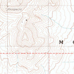 United States Geological Survey Bullfrog Mountain, NV (1986, 24000-Scale) digital map