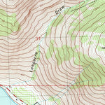 United States Geological Survey Bullfrog Mountain, WA (1982, 24000-Scale) digital map