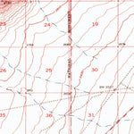 United States Geological Survey Bullfrog, NV-CA (1954, 62500-Scale) digital map