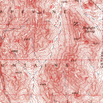United States Geological Survey Bullfrog, NV-CA (1954, 62500-Scale) digital map