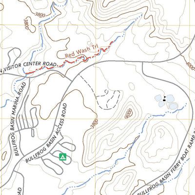 United States Geological Survey Bullfrog, UT (2023, 24000-Scale) digital map