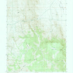 United States Geological Survey Bullgrass Knoll, UT (1991, 24000-Scale) digital map