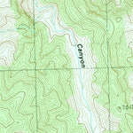 United States Geological Survey Bullgrass Knoll, UT (1991, 24000-Scale) digital map