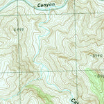 United States Geological Survey Bullgrass Knoll, UT (1991, 24000-Scale) digital map