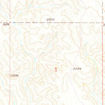 United States Geological Survey Bullhead, SD (1956, 24000-Scale) digital map