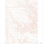 United States Geological Survey Bullhead SW, SD (1956, 24000-Scale) digital map