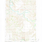 United States Geological Survey Bullion Butte, ND (1979, 24000-Scale) digital map