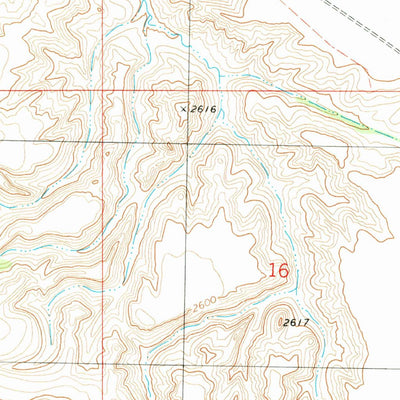 United States Geological Survey Bullion Butte, ND (1979, 24000-Scale) digital map