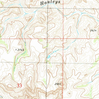 United States Geological Survey Bullion Butte, ND (1979, 24000-Scale) digital map