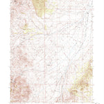 United States Geological Survey Bullion, NV (1985, 24000-Scale) digital map