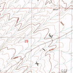 United States Geological Survey Bullion, NV (1985, 24000-Scale) digital map