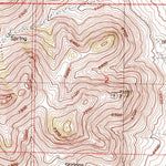United States Geological Survey Bullion, NV (1985, 24000-Scale) digital map