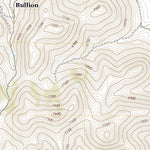 United States Geological Survey Bullion, NV (2021, 24000-Scale) digital map