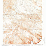 United States Geological Survey Bullis Gap, TX (1918, 62500-Scale) digital map