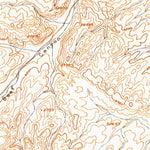 United States Geological Survey Bullis Gap, TX (1918, 62500-Scale) digital map