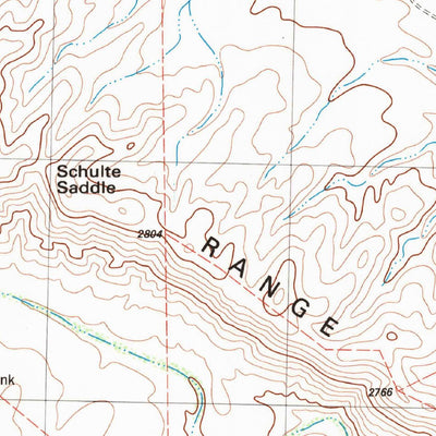 United States Geological Survey Bullis Gap, TX (1983, 24000-Scale) digital map