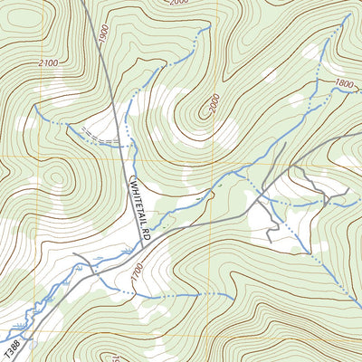 United States Geological Survey Bullis Mills, PA (2023, 24000-Scale) digital map