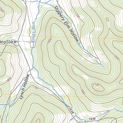 United States Geological Survey Bullis Mills, PA (2023, 24000-Scale) digital map