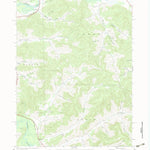 United States Geological Survey Bullis Mills, PA-NY (1970, 24000-Scale) digital map