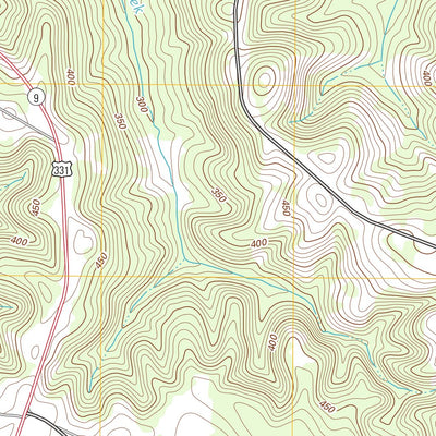 United States Geological Survey Bullock, AL (2011, 24000-Scale) digital map