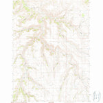 United States Geological Survey Bullock Gulch, OR (1990, 24000-Scale) digital map
