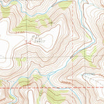 United States Geological Survey Bullock Gulch, OR (1990, 24000-Scale) digital map