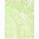 United States Geological Survey Bullrun Rock, OR (1972, 24000-Scale) digital map