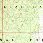 United States Geological Survey Bulls Gap, AL (1987, 24000-Scale) digital map